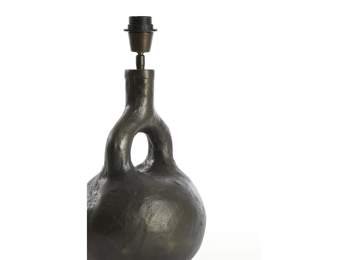 Pied de lampe IMOLA - 25x22x37cm - Gris