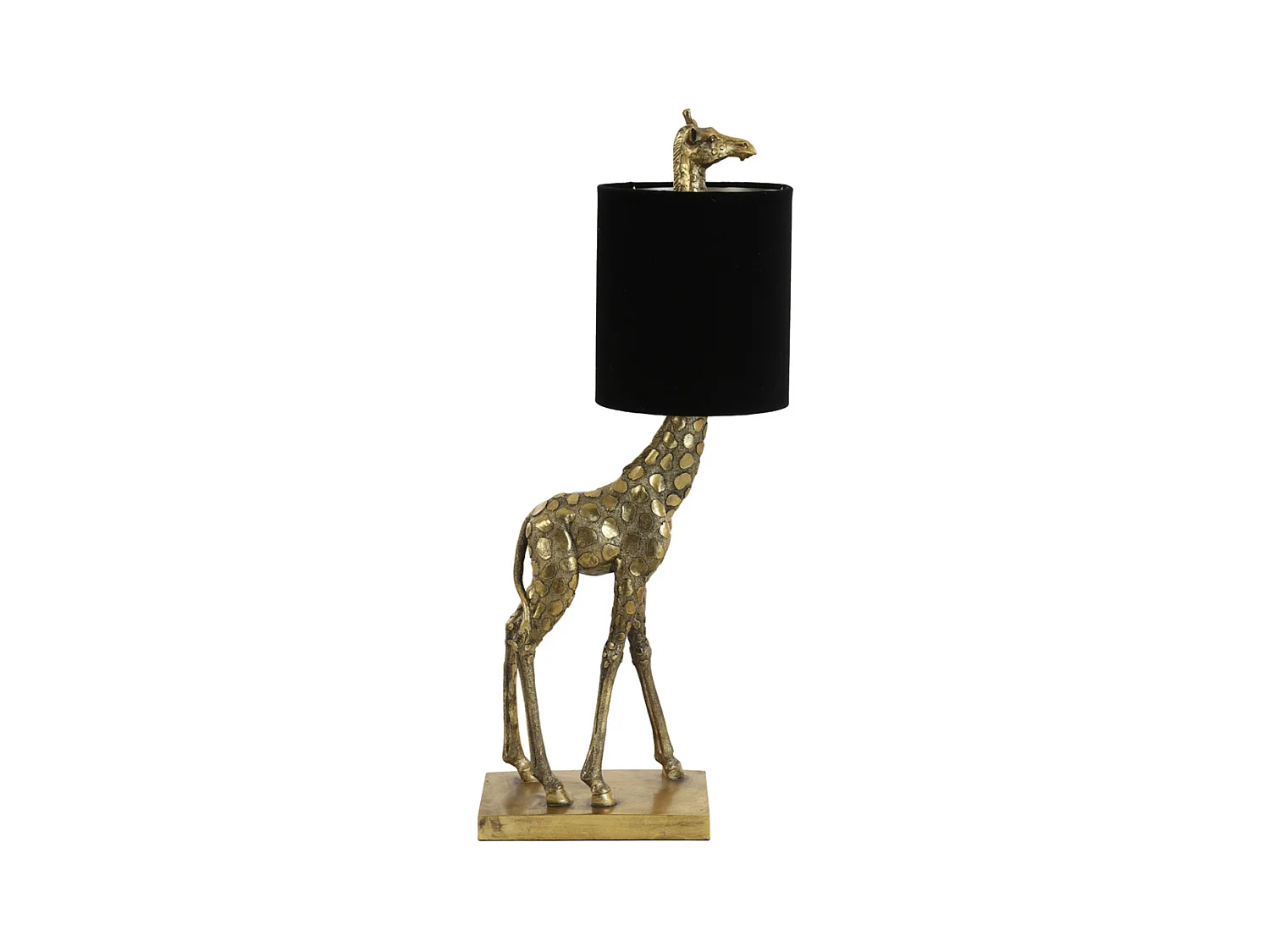 Lampe de table GIRAFE - 26x16x61cm - Bronze