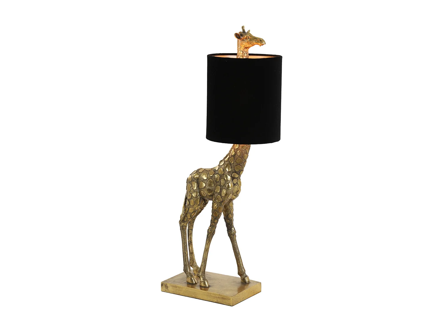 Lampe de table GIRAFE - 26x16x61cm - Bronze