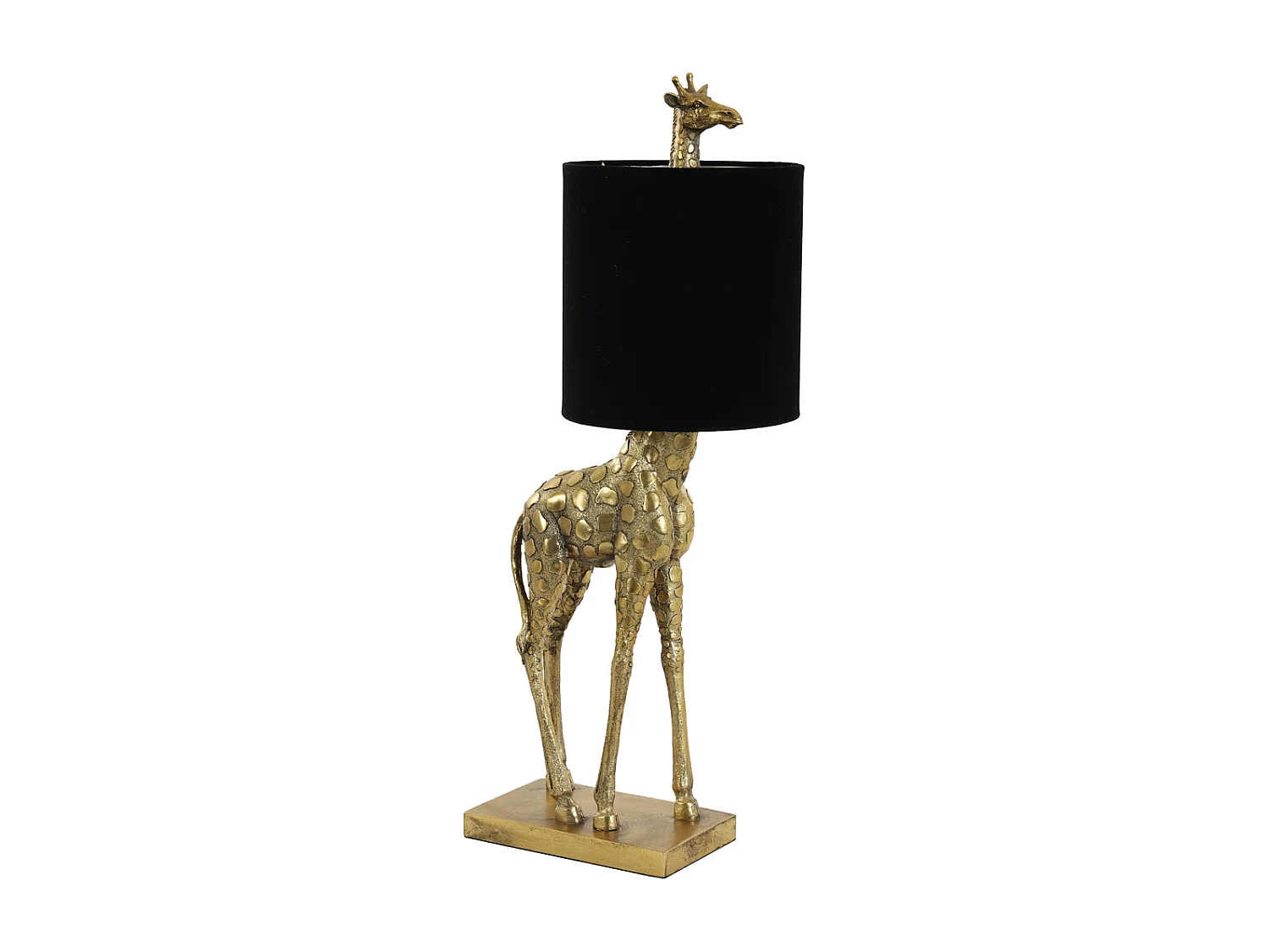 Lampe de table GIRAFE - 26x16x61cm - Bronze