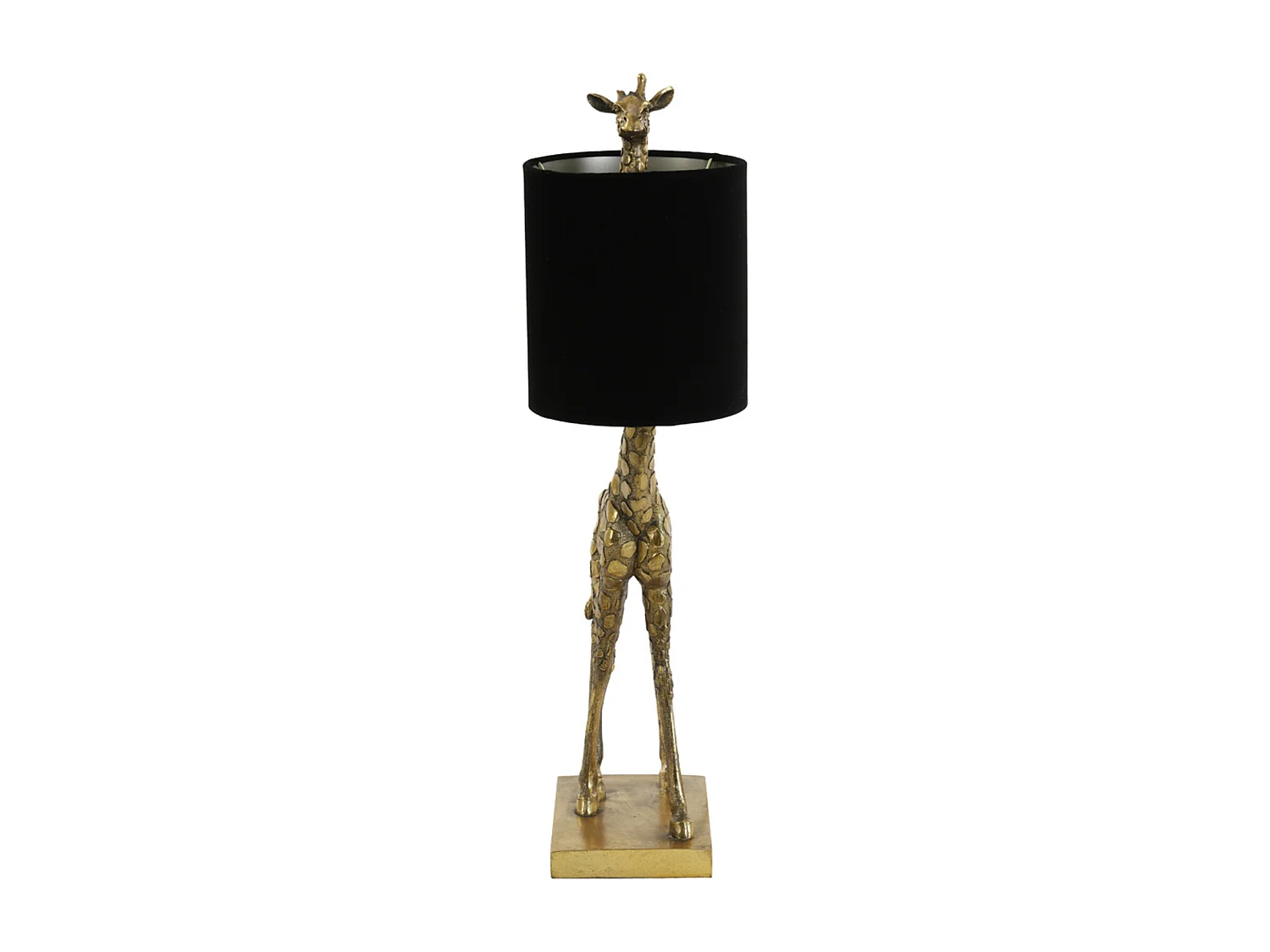 Lampe de table GIRAFE - 26x16x61cm - Bronze