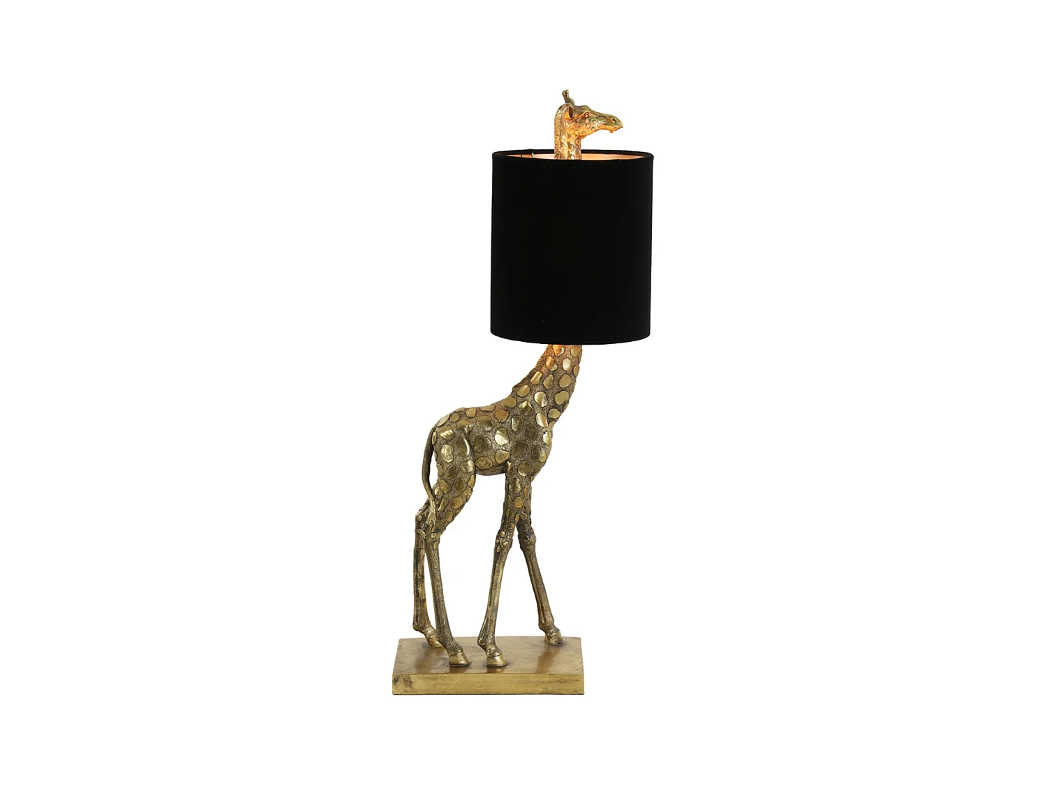 Lampe de table GIRAFE - 26x16x61cm - Bronze