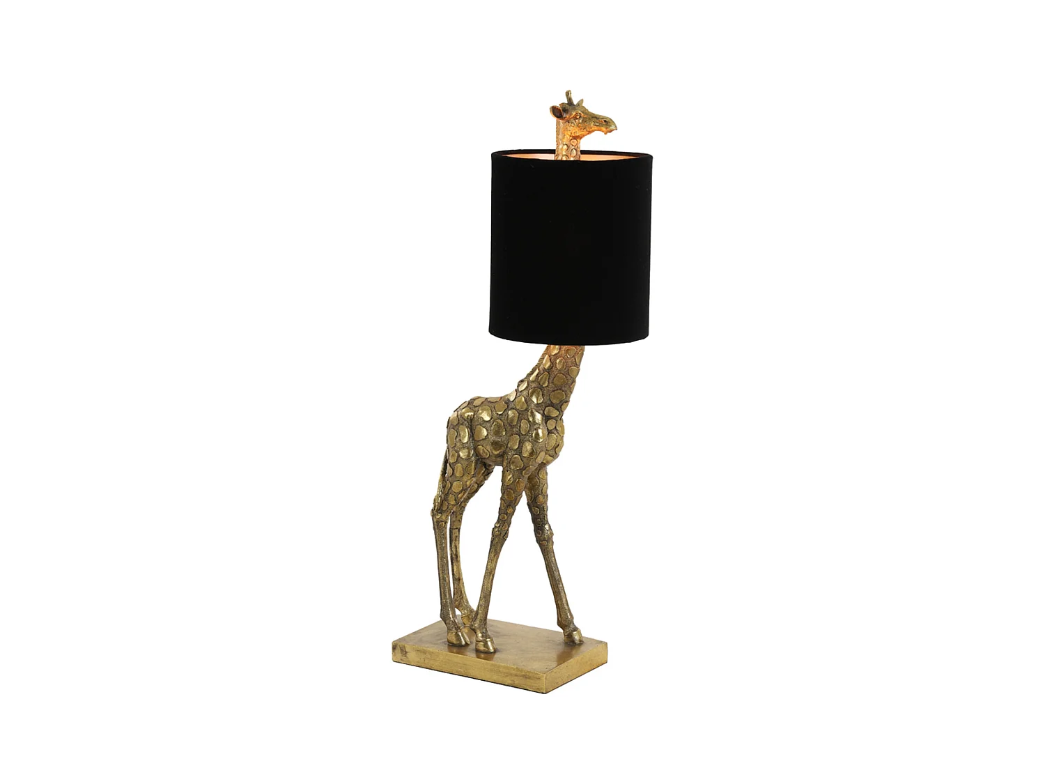 Lampe de table GIRAFE - 26x16x61cm - Bronze