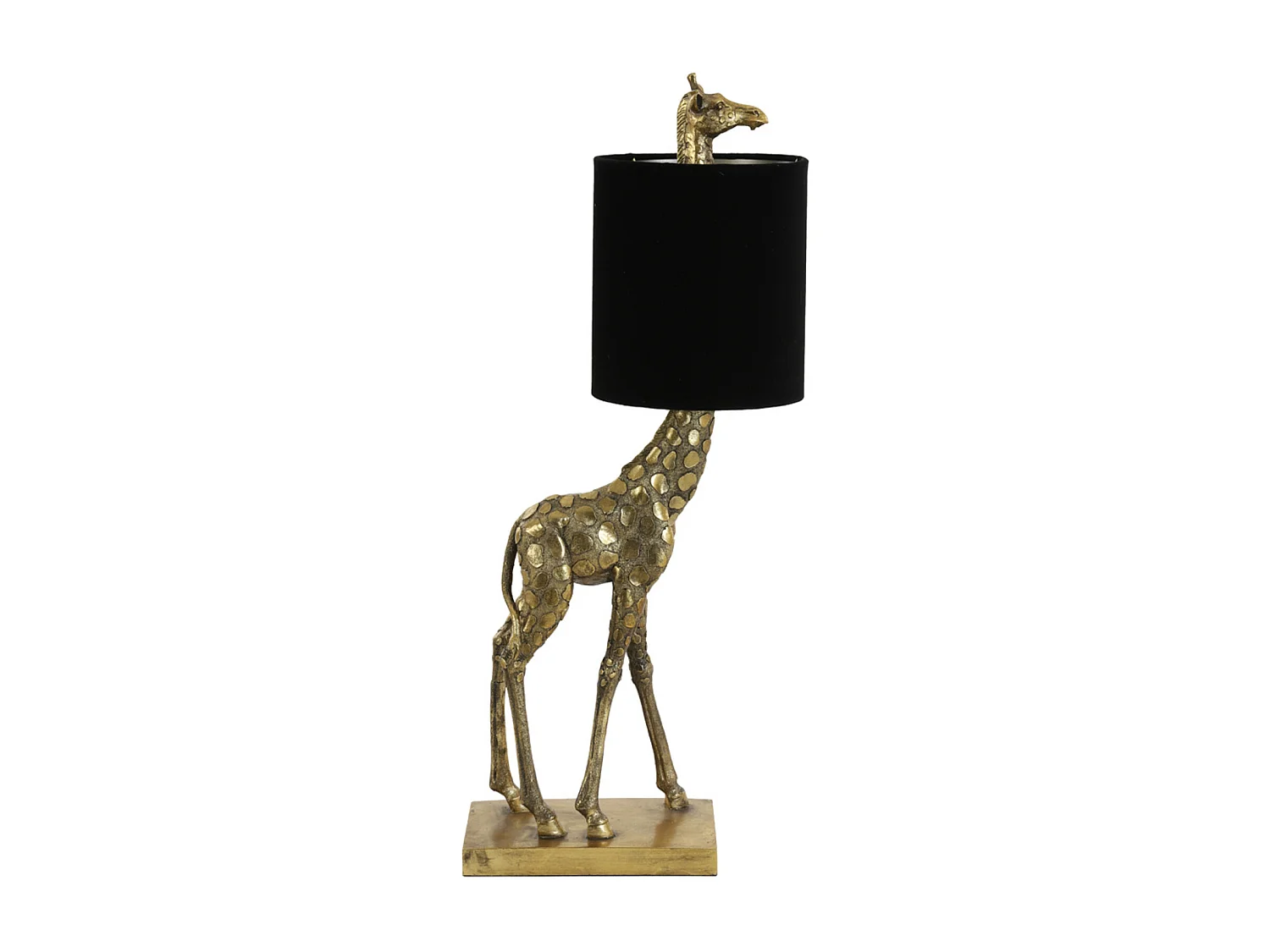 Lampe de table GIRAFE - 26x16x61cm - Bronze