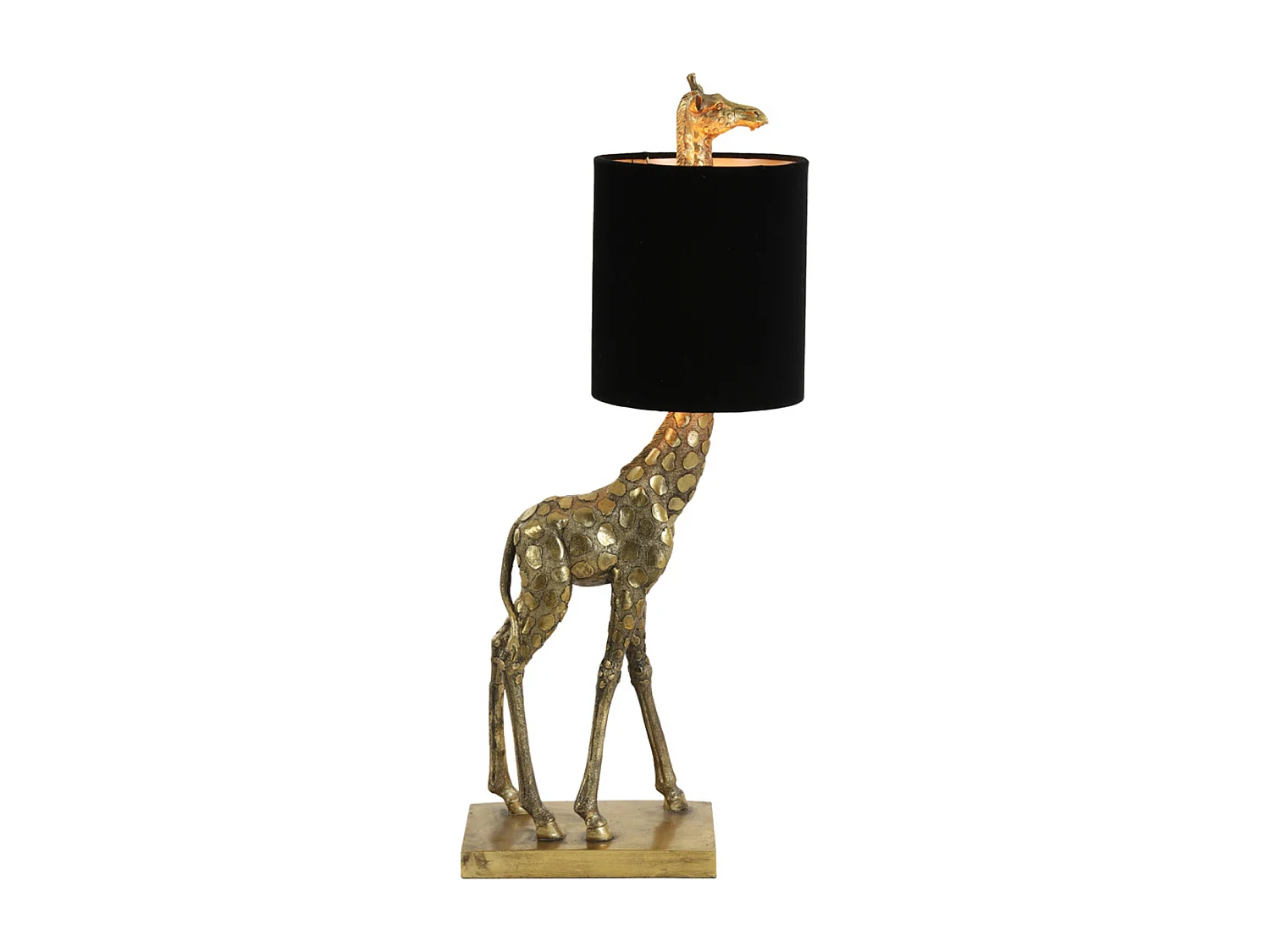 Lampe de table GIRAFE - 26x16x61cm - Bronze