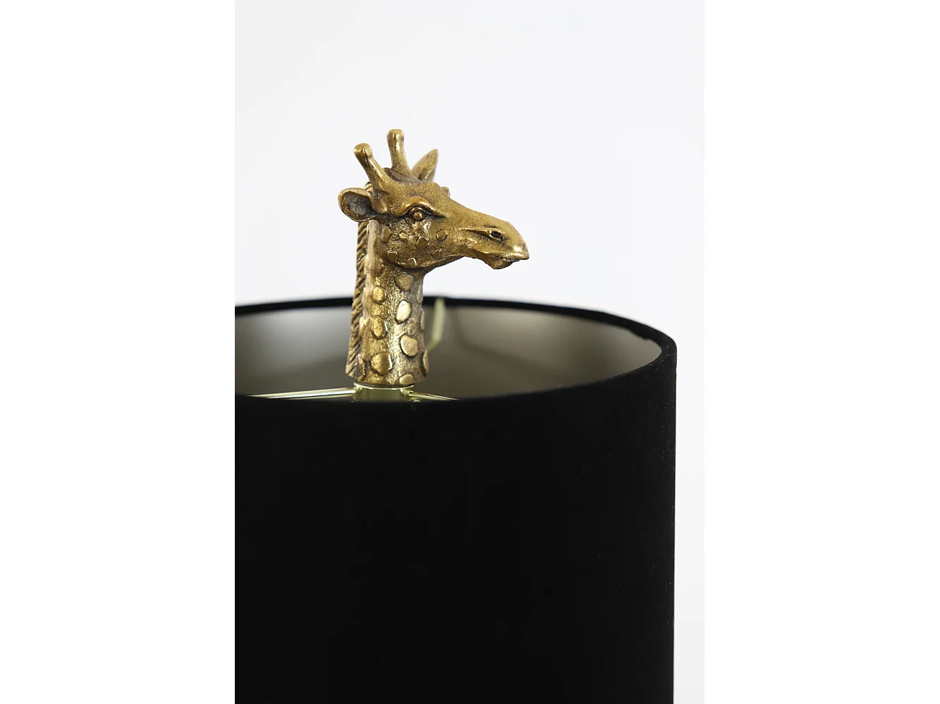 Lampe de table GIRAFE - 26x16x61cm - Bronze