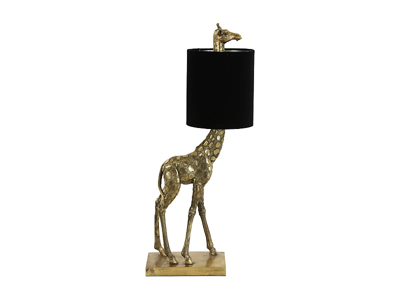 Tafellamp GIRAFFE  - 26x16x61cm - Brons