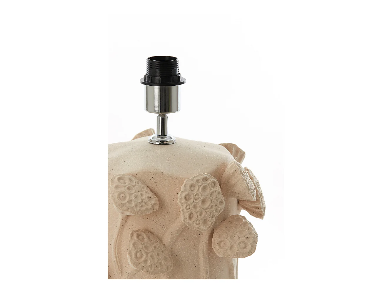 Pied de lampe LAVCI - 28,5 x 27,5 x 36,5 cm - Blanc