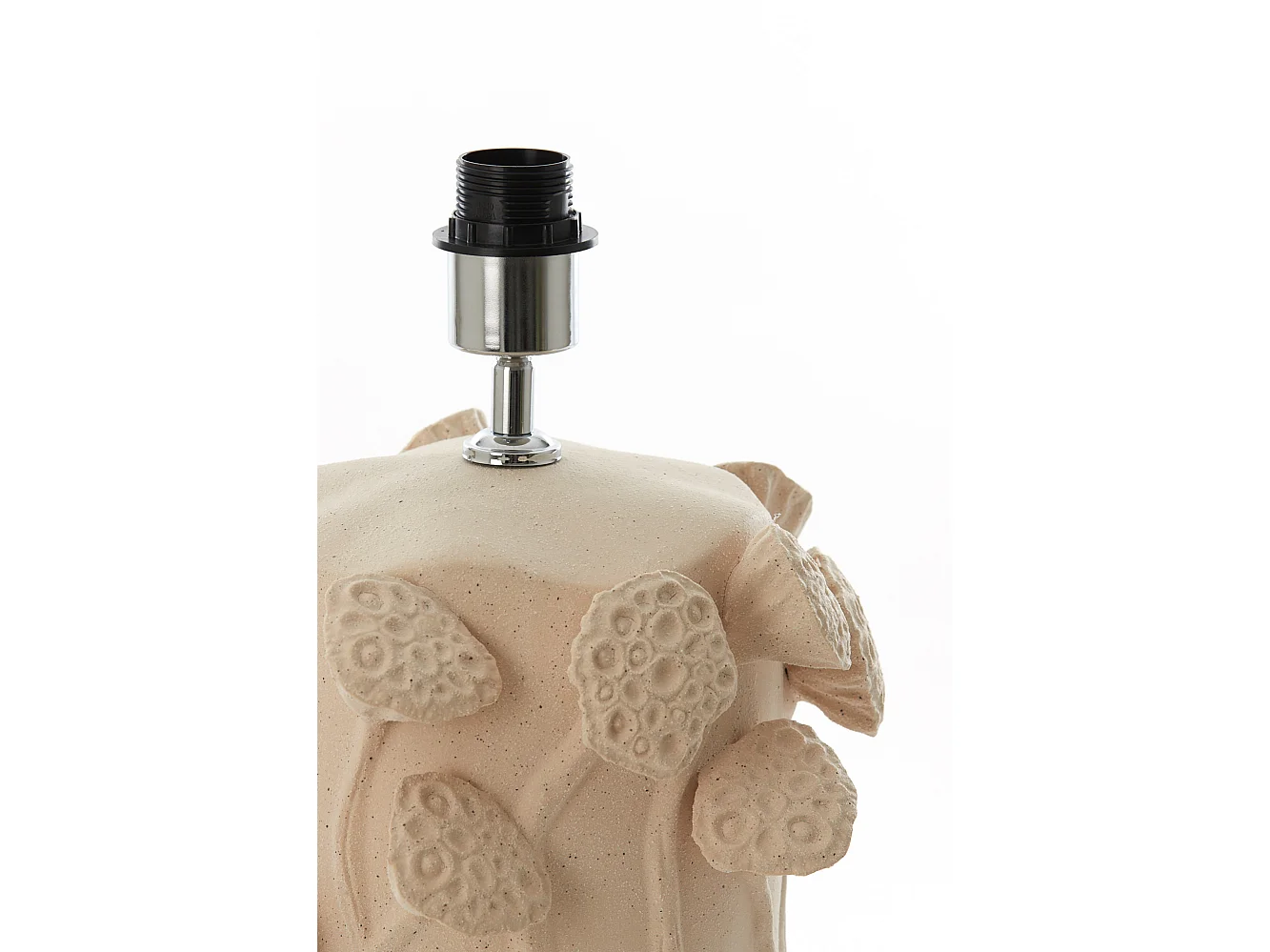 Pied de lampe LAVCI - 28,5 x 27,5 x 36,5 cm - Blanc