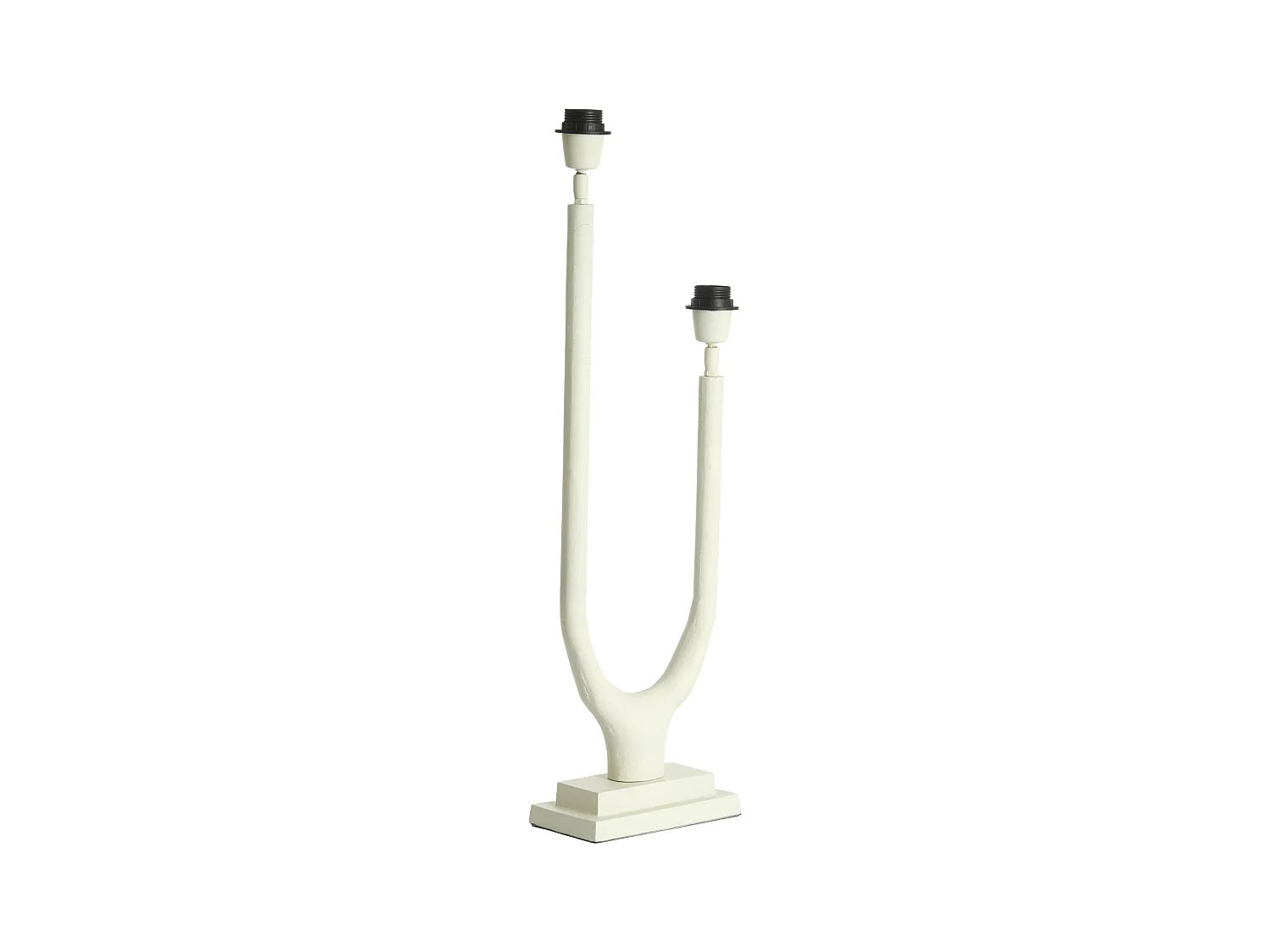 Pied de lampe GAVI - 20x11x65cm - Blanc