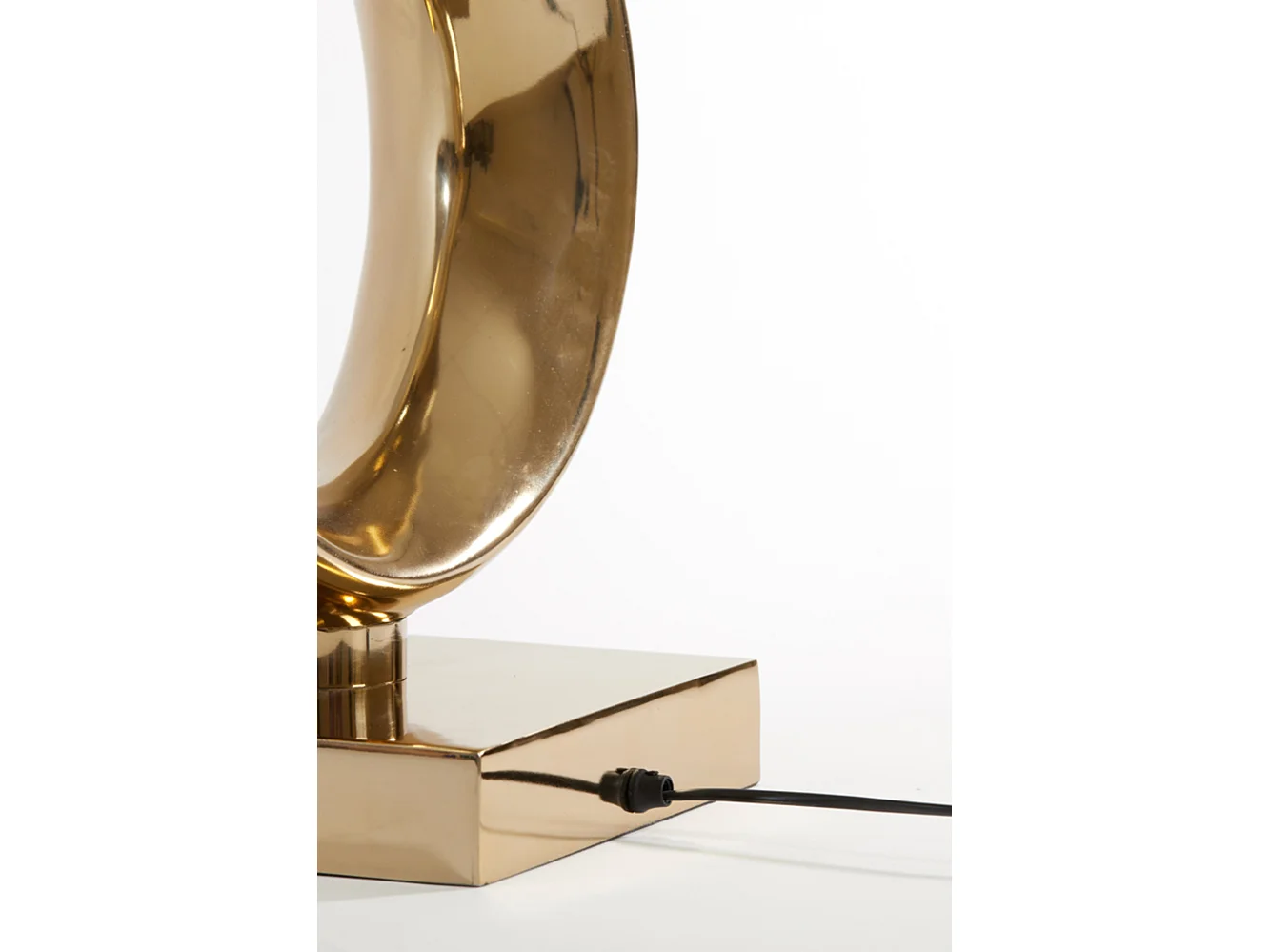 Pied de lampe MOON - 37x26x99cm - Doré