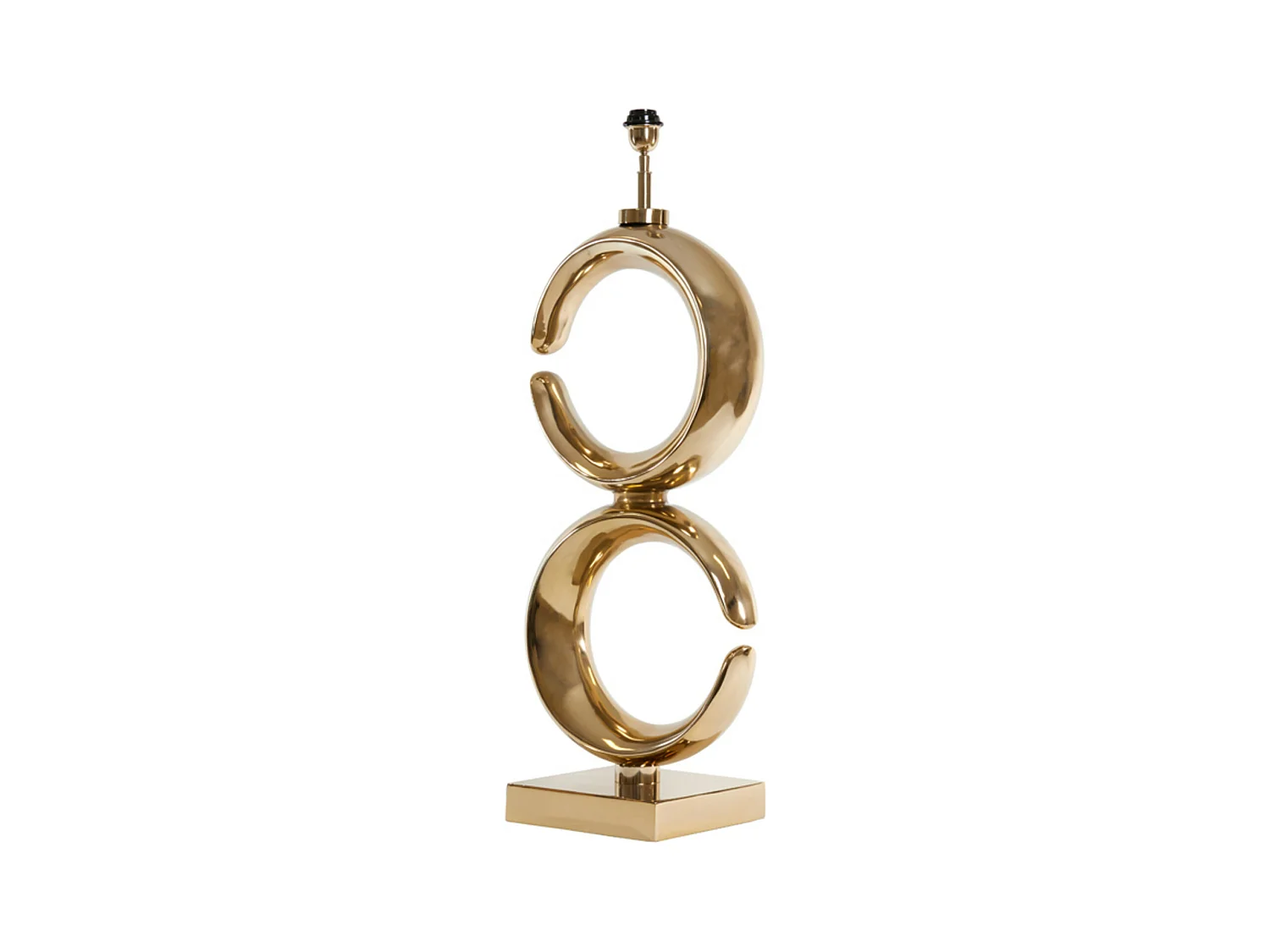 Pied de lampe MOON - 37x26x99cm - Doré