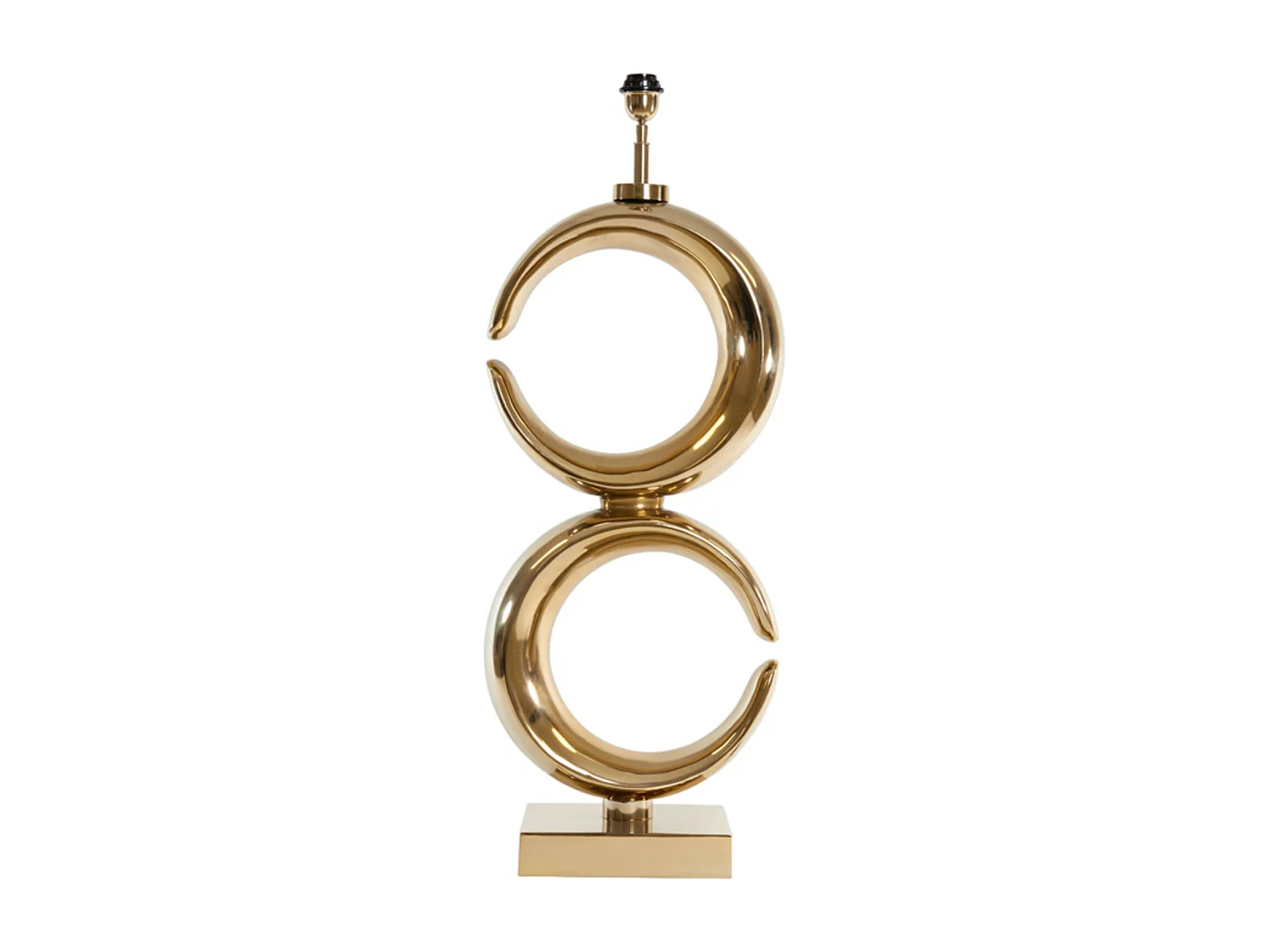 Pied de lampe MOON - 37x26x99cm - Doré