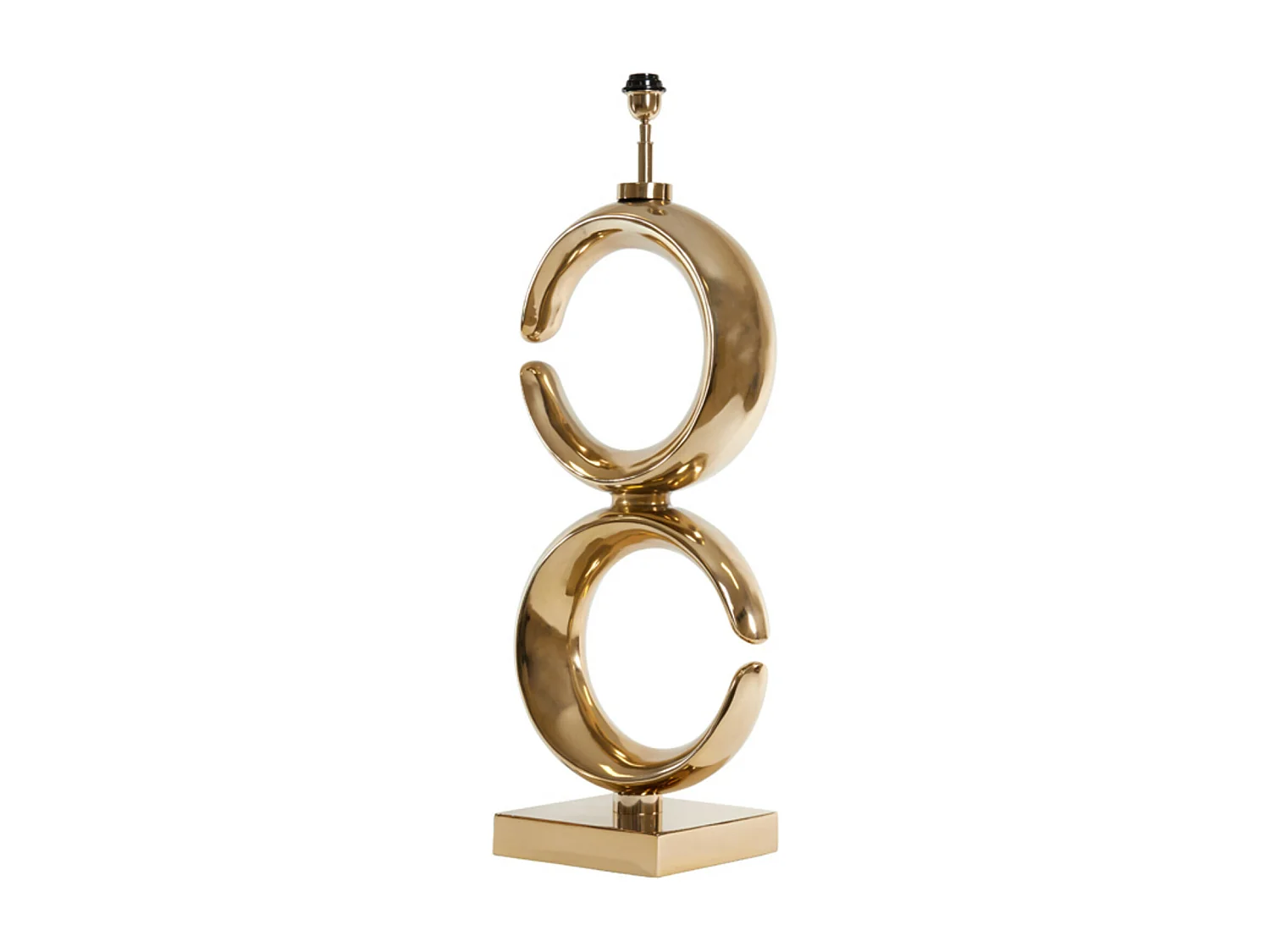 Pied de lampe MOON - 37x26x99cm - Doré