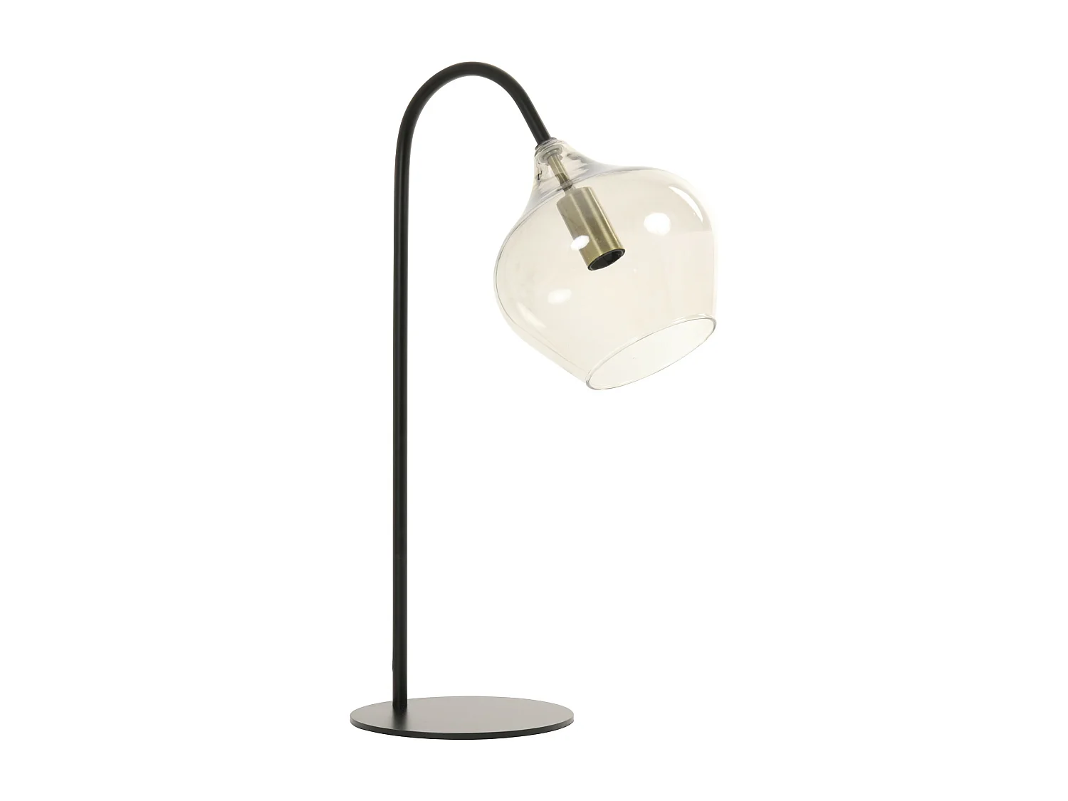 Lampe de table RAKEL - 28x17x50,5cm - Noir