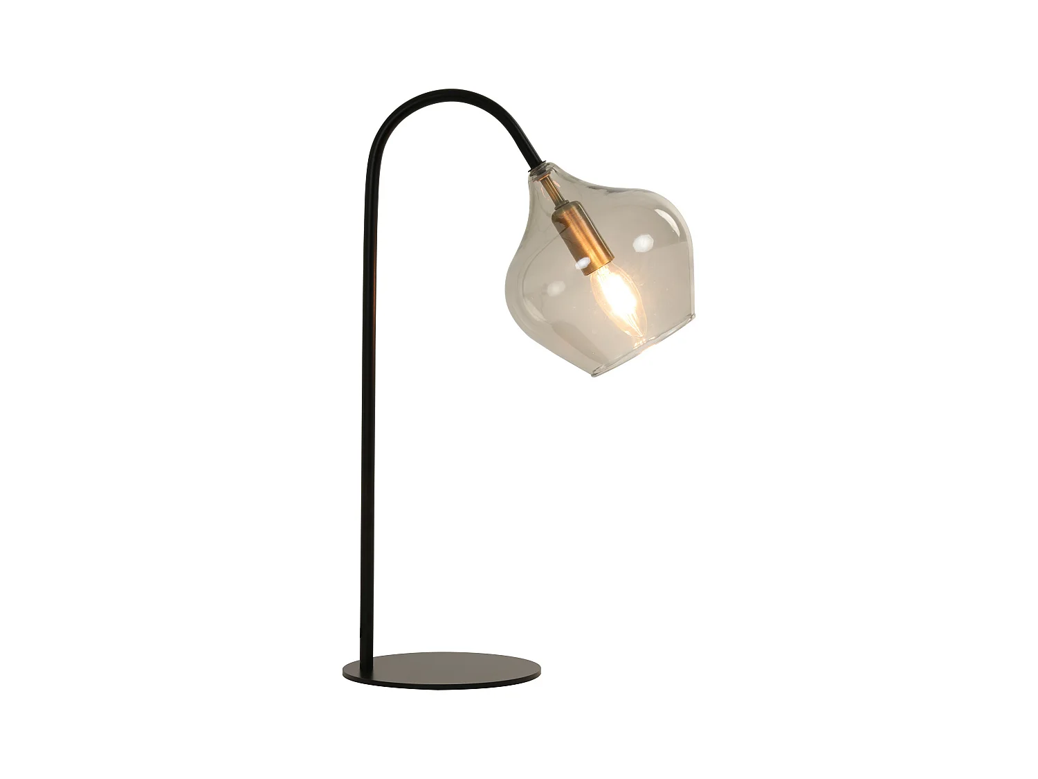 Tischlampe RAKEL - 28x17x50,5cm - Schwarz