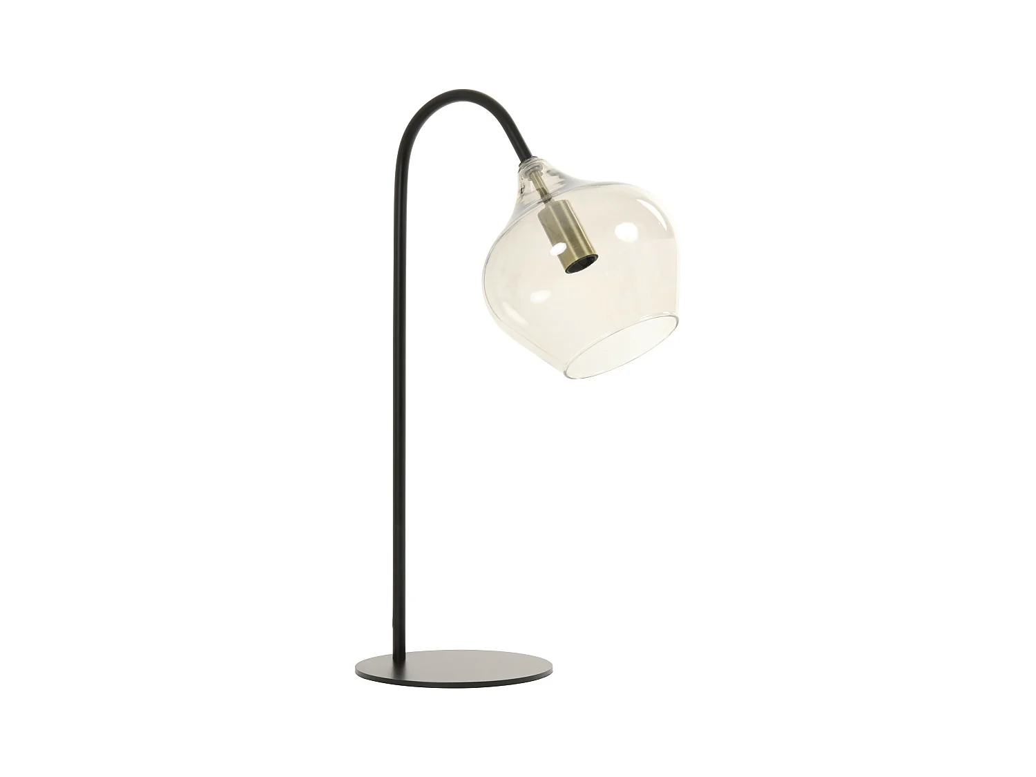 Tischlampe RAKEL - 28x17x50,5cm - Schwarz