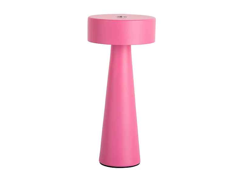 Tischlampe Mini LED Ring - Hellrosa