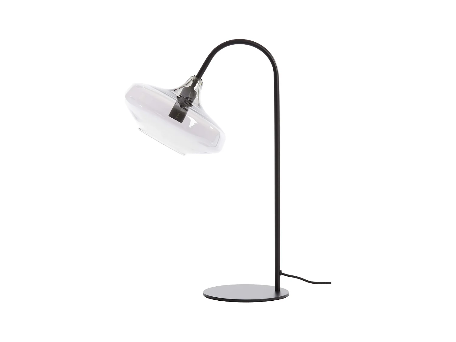 Lampe de table SOLNA - 31x22x50cm - Noir