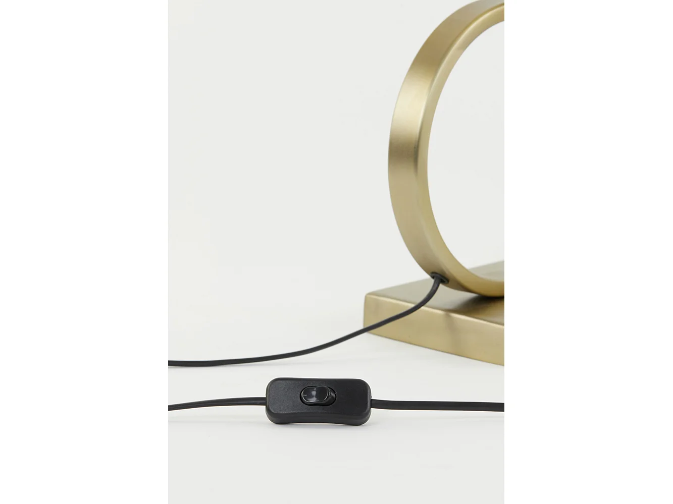 Pied de lampe JAMIRO - 38x13x27cm - Doré