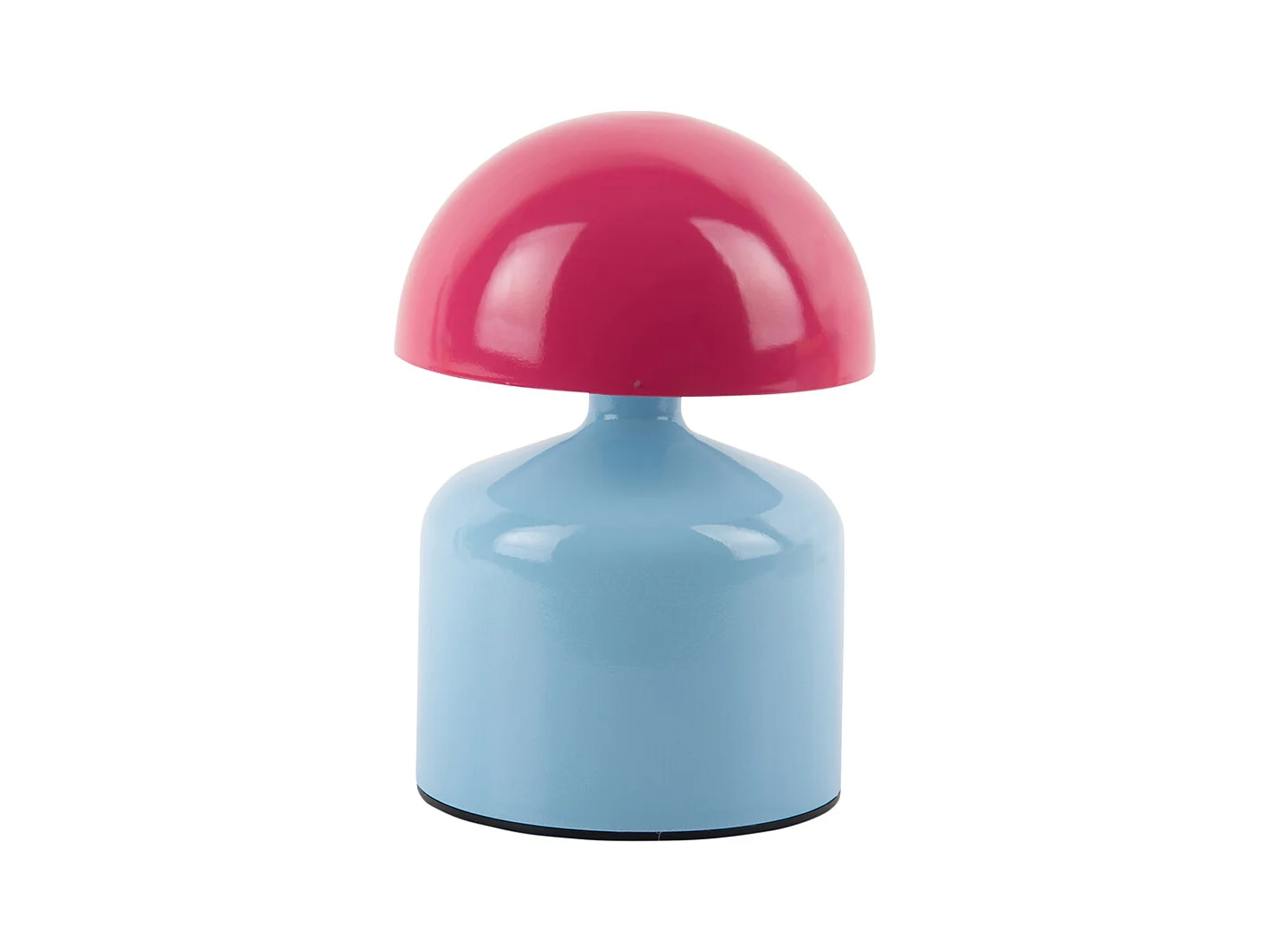 Lampe de table Funky Impetu LED - Bleu doux et rose vif