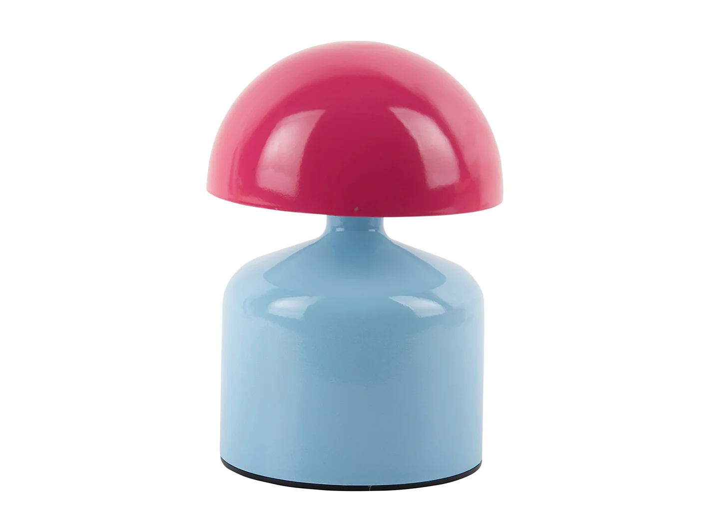 Lampe de table Funky Impetu LED - Bleu doux et rose vif