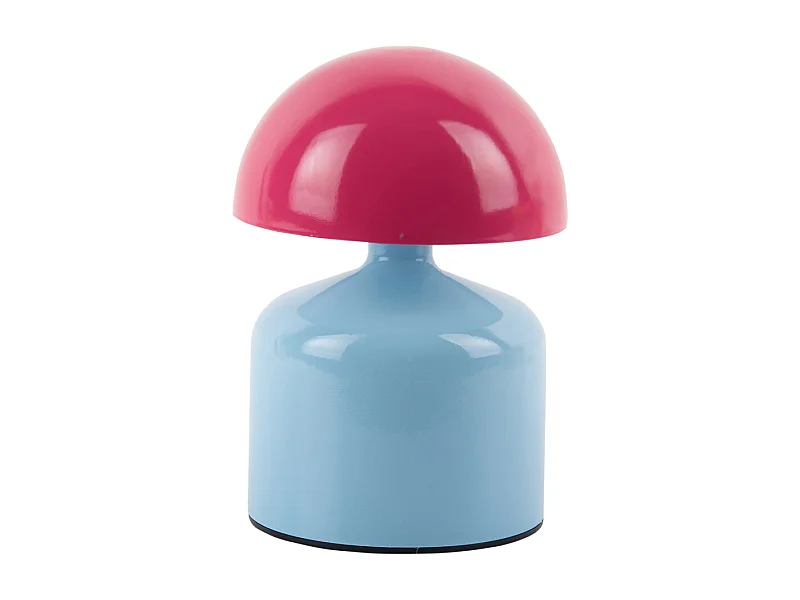 Tischleuchte Funky Impetu LED - Zartes Blau & leuchtendes Pink