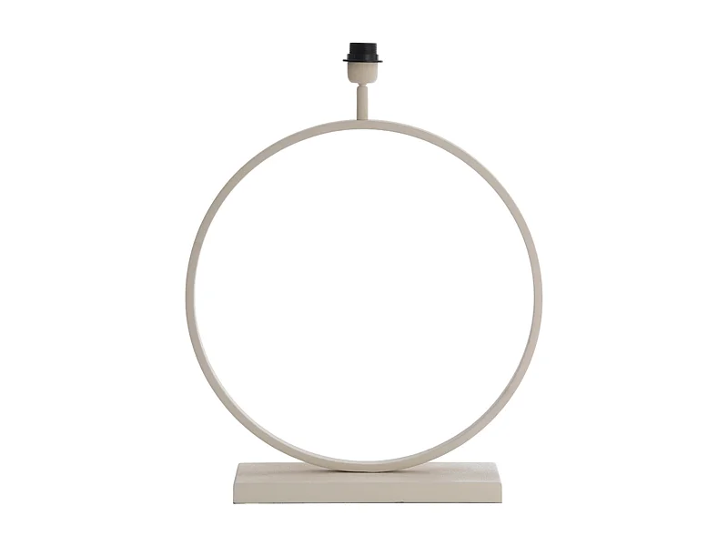 Pied de lampe LIVA - 50x15x59cm - Blanc