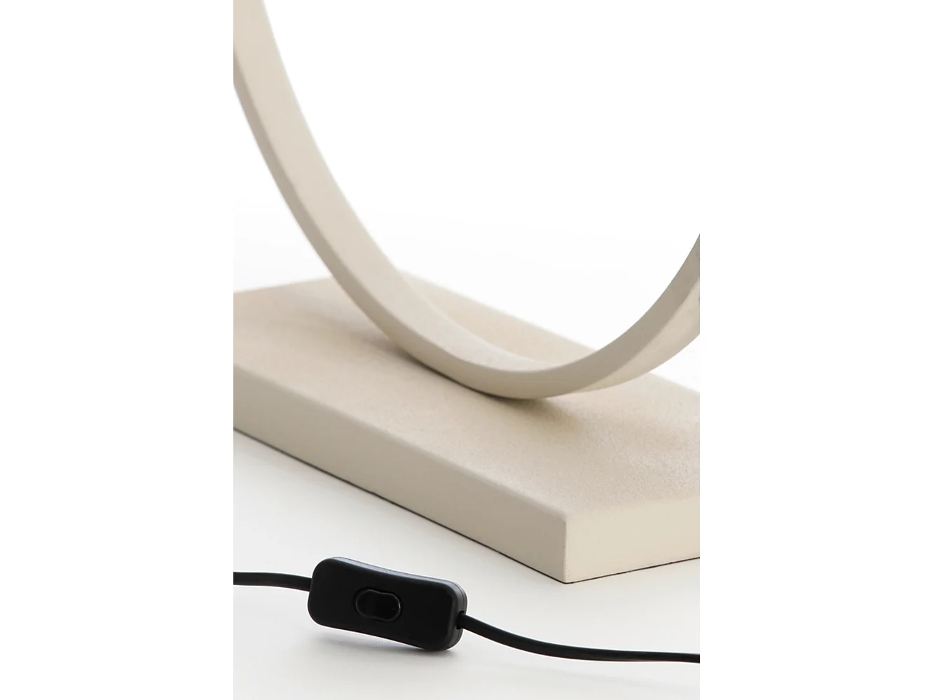 Pied de lampe LIVA - 50x15x59cm - Blanc