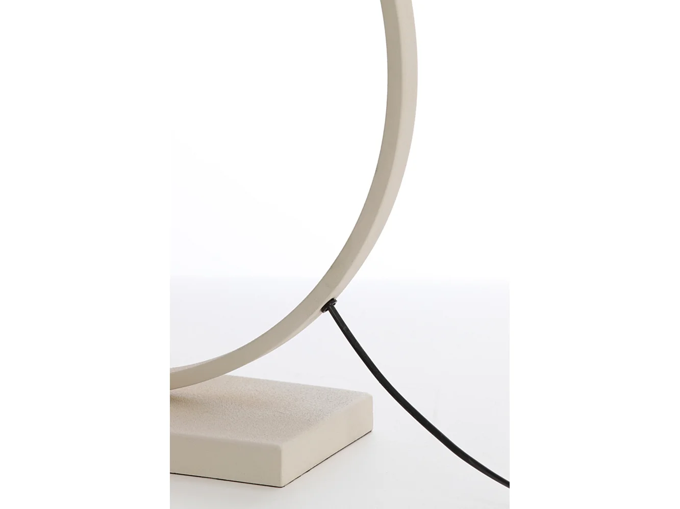 Pied de lampe LIVA - 50x15x59cm - Blanc