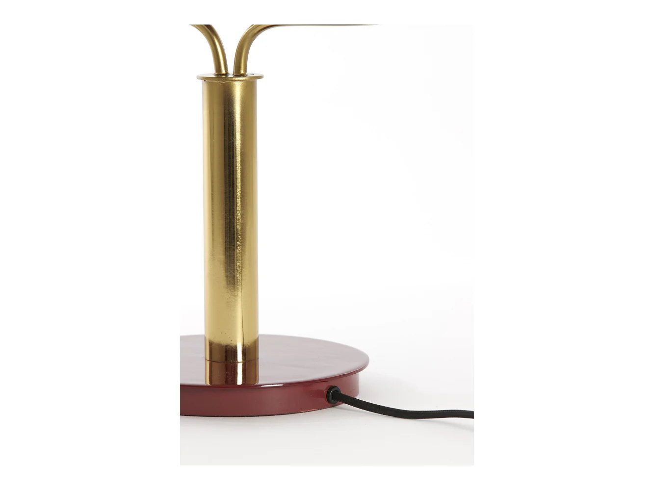 Lampe de table AYER - 37x14x43cm - Rouge