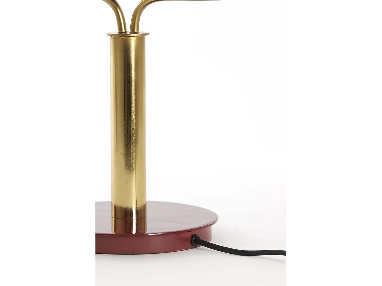 Lampe de table AYER - 37x14x43cm - Rouge