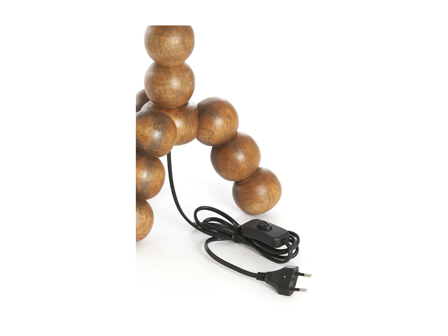 Pied de lampe VEGLIO - Ø20x50cm - Marron