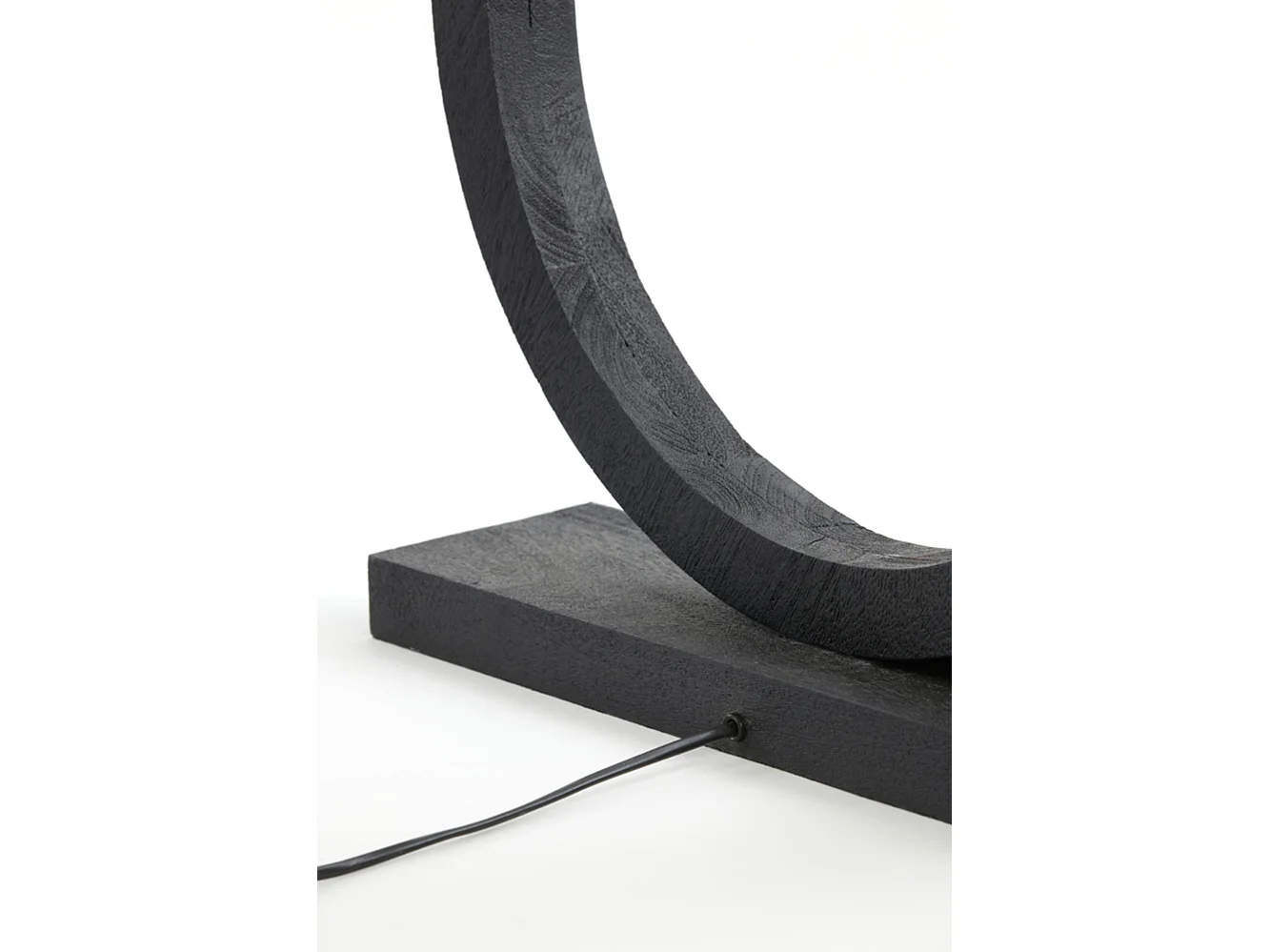 Pied de lampe TINAR - 51x13x64cm - Noir