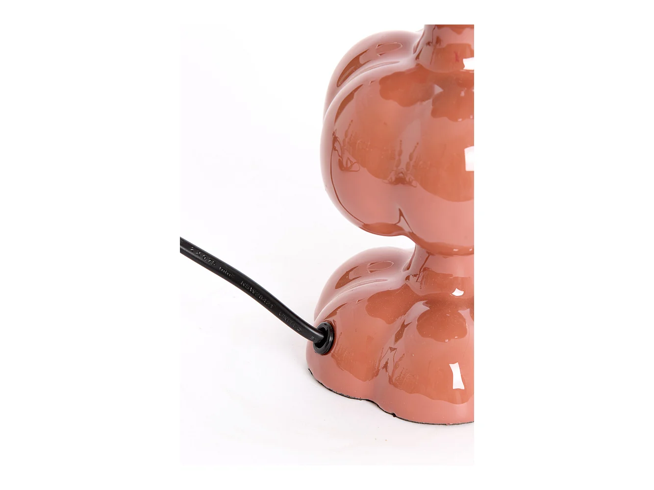 Pied de lampe CALDAS / Ø10x20cm - Orange