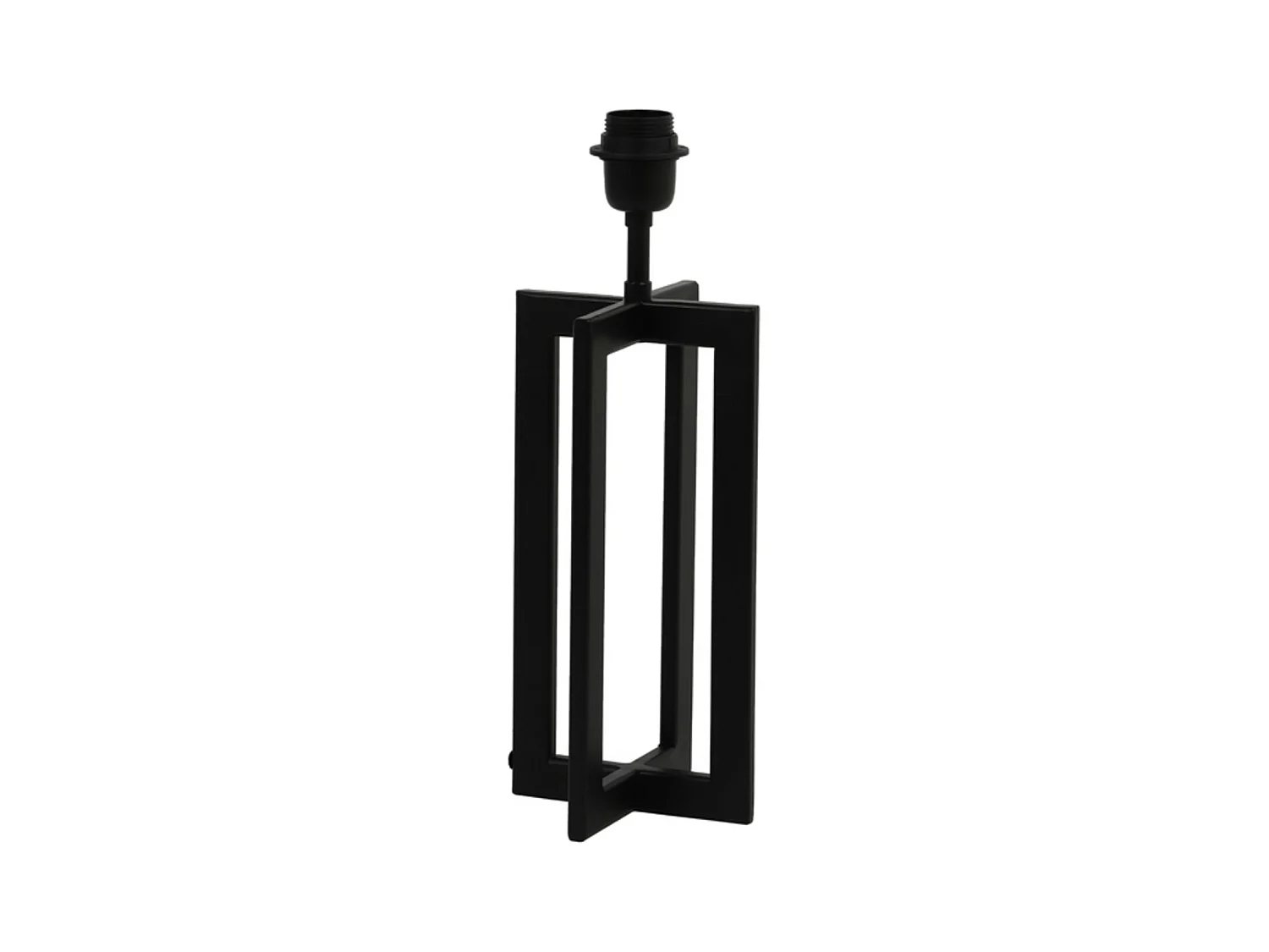 Pied de lampe MACE - Ø15x35cm - Noir