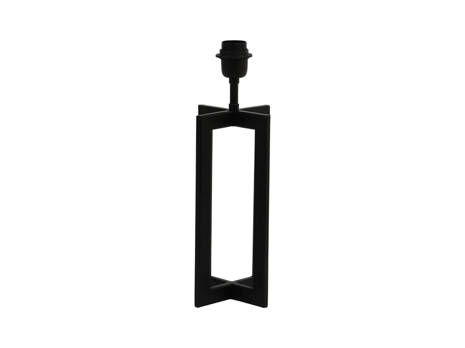 Lampensockel MACE - Ø15x35cm - Schwarz