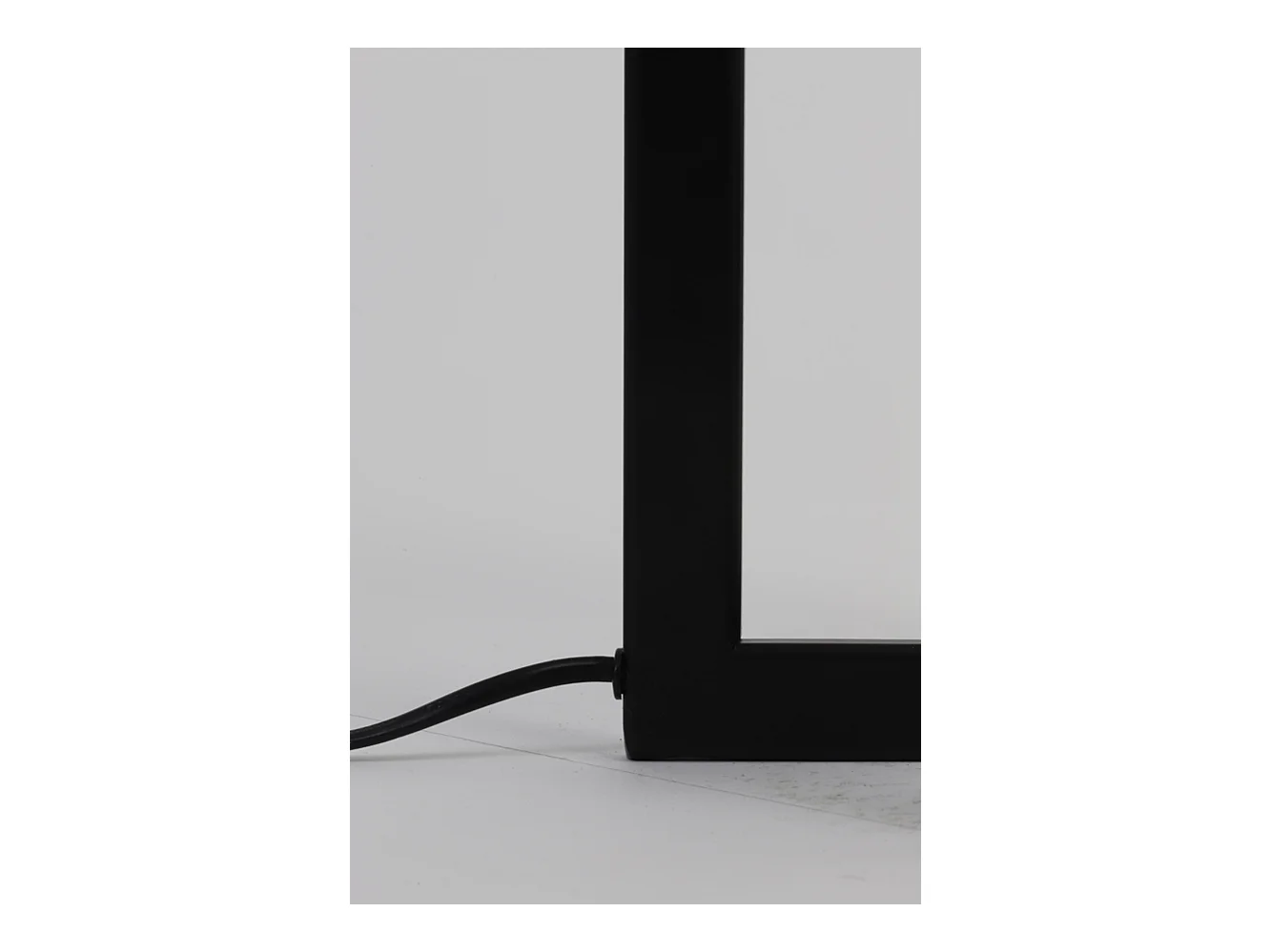 Lampensockel MACE - Ø15x35cm - Schwarz