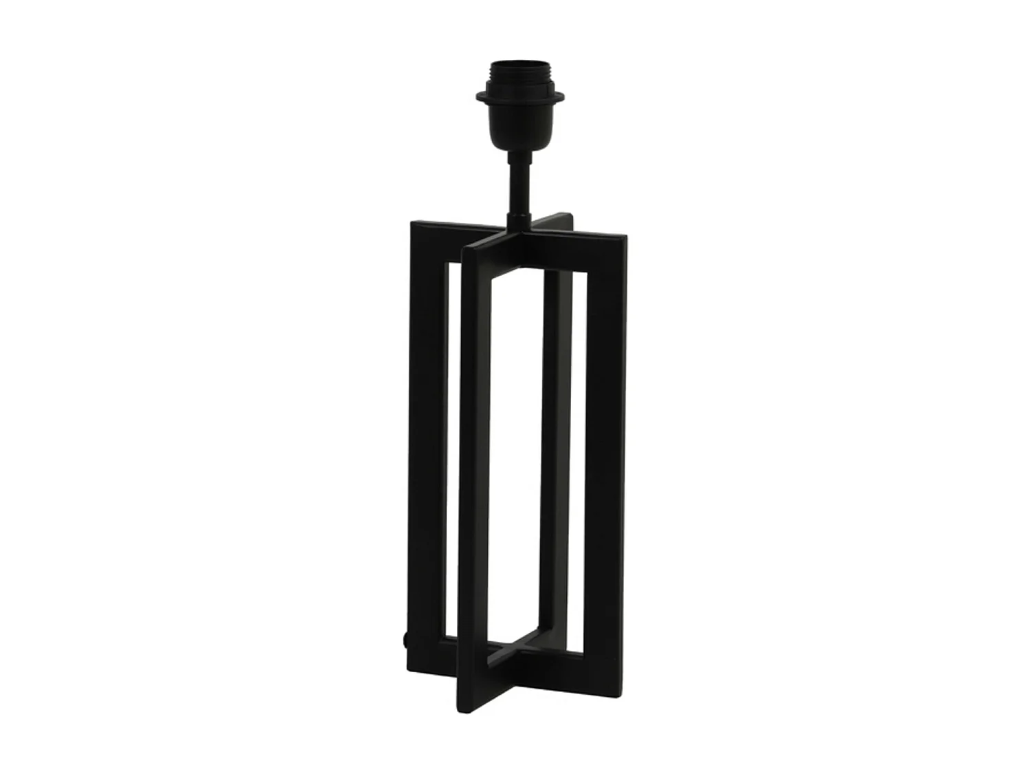 Base de lámpara MACE - Ø15x35cm - Negro