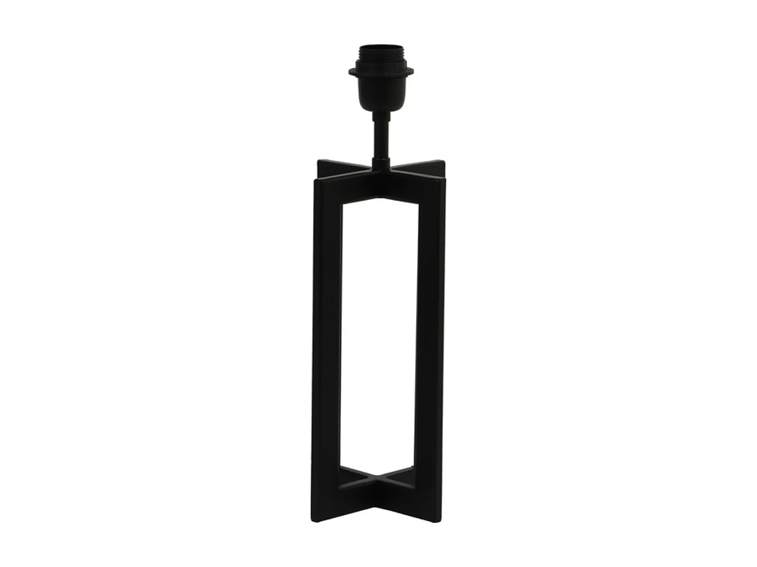 Base de lámpara MACE - Ø15x35cm - Negro