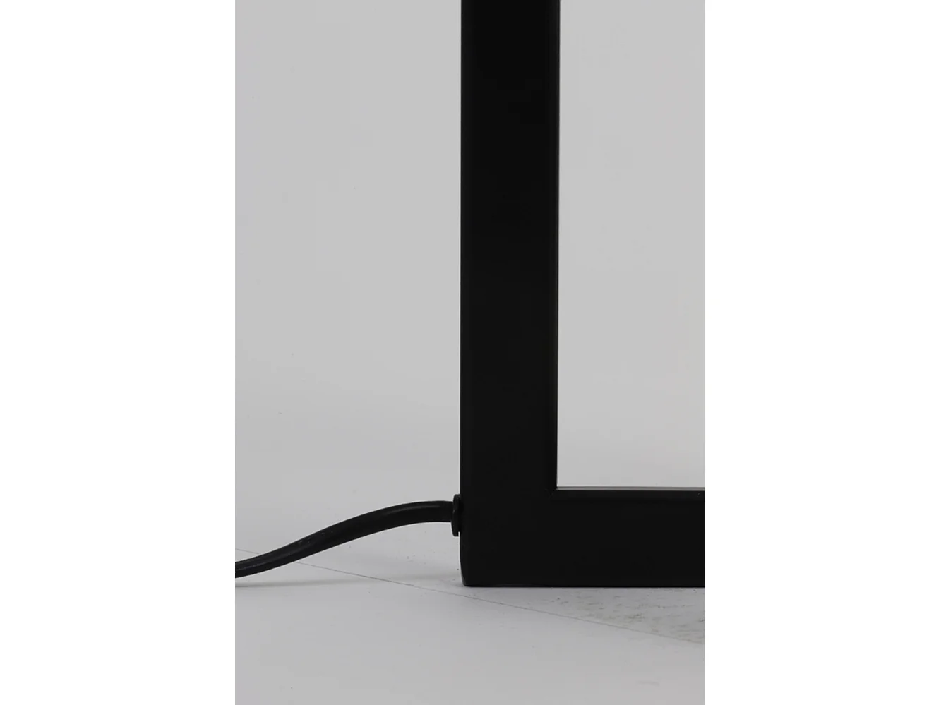 Base de lámpara MACE - Ø15x35cm - Negro