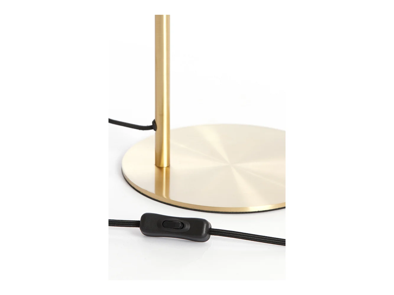 Lámpara de mesa MOROC - Ø20x50cm - Oro