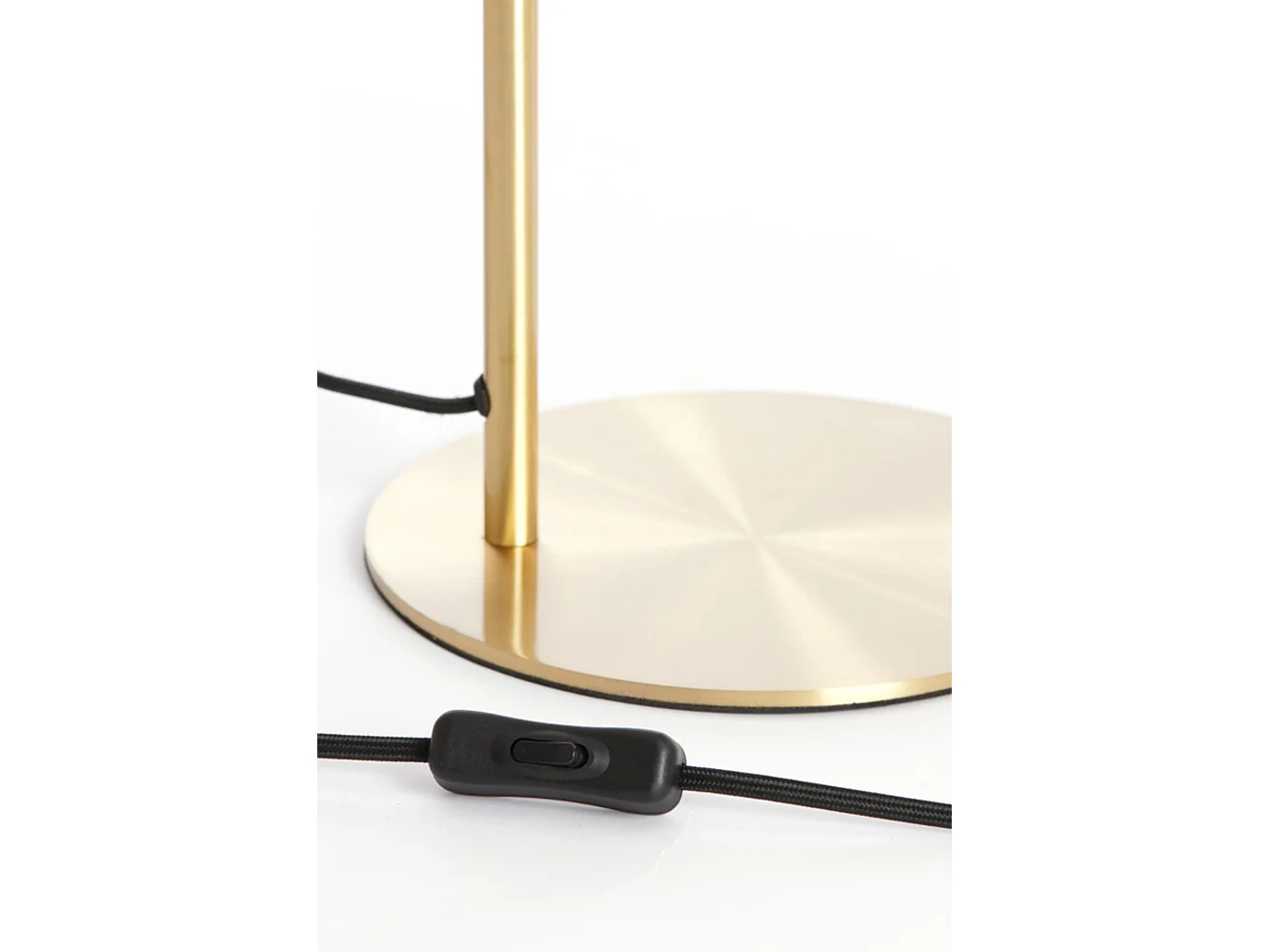 Lampe de table MOROC - Ø20x50cm - Doré