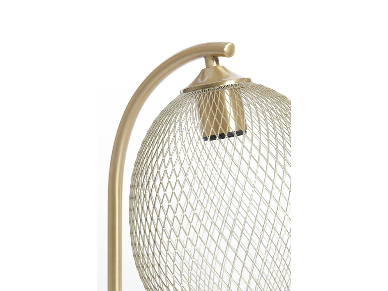 Lampe de table MOROC - Ø20x50cm - Doré