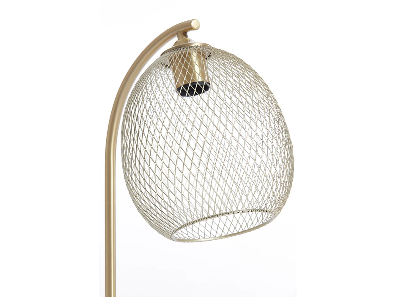 Lampe de table MOROC - Ø20x50cm - Doré