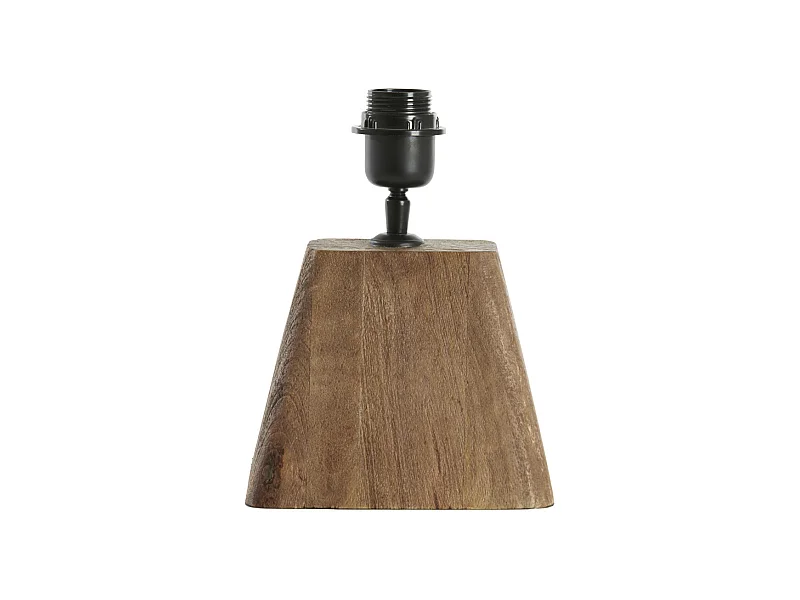 Pied de lampe KARDAN - 18x13x15cm - Marron