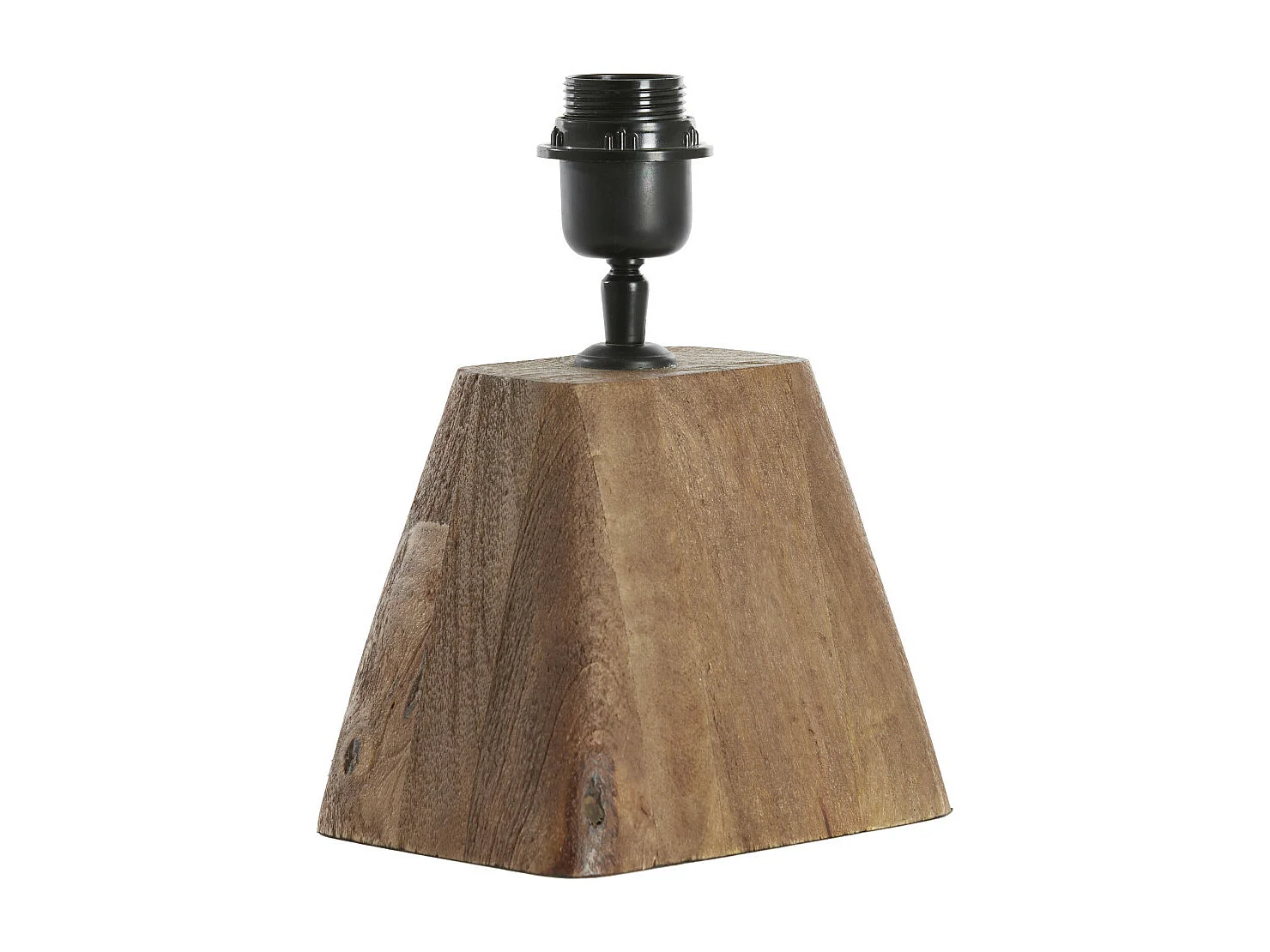 Pied de lampe KARDAN - 18x13x15cm - Marron