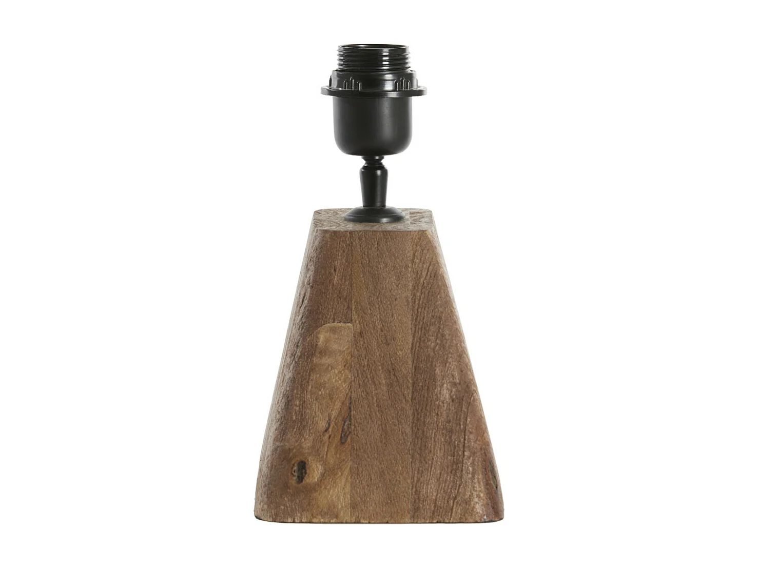 Pied de lampe KARDAN - 18x13x15cm - Marron