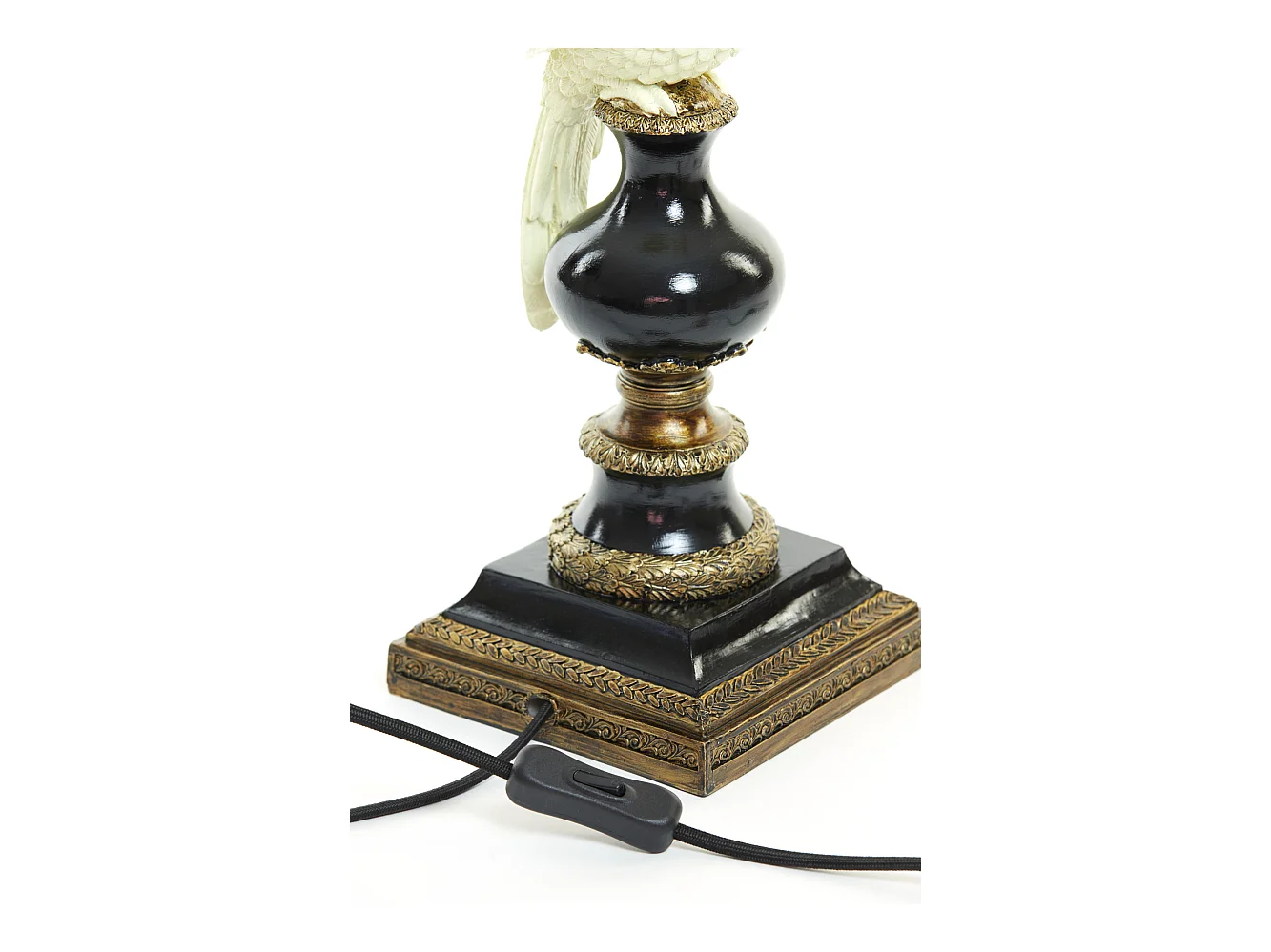 Pied de lampe NYASA - 14,5x14,5x46,5 - Noir