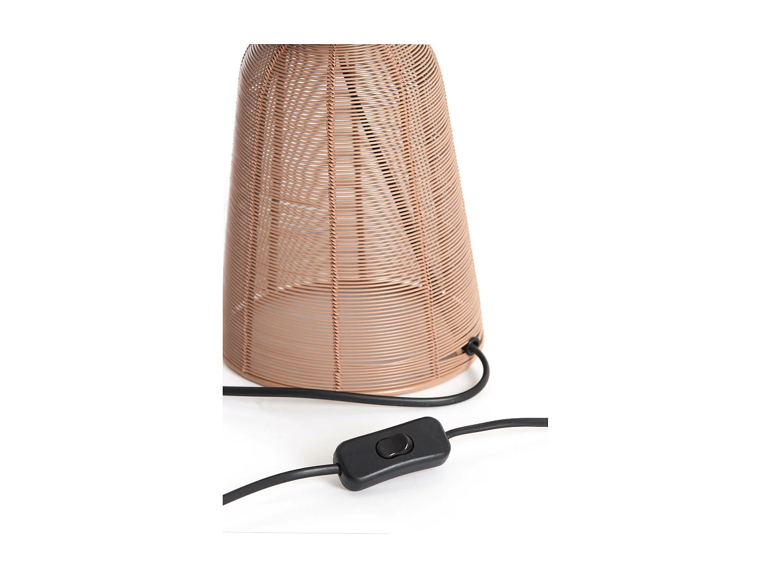 Lampe de table ABOSO - Ø18x42cm - Orange